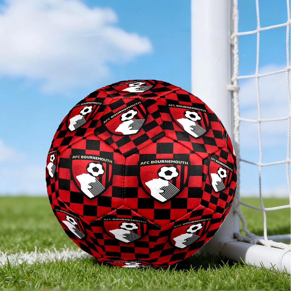 Afc Crest Printed Size 5 Soccer Balls, High-Quality, Anti-Slip, Protective Football, A Unique Gift Suitable for Him/Her, Birthdays, Christmas Gifts