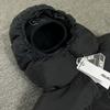 Mens Winter Hooded Padded Jacket Waterproof Windproof Cotton-Padded Coat Outdoor Daily Wear