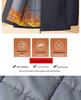 Men's Business Casual Autumn/Winter Warm Lapel Jacket with Cotton Padding
