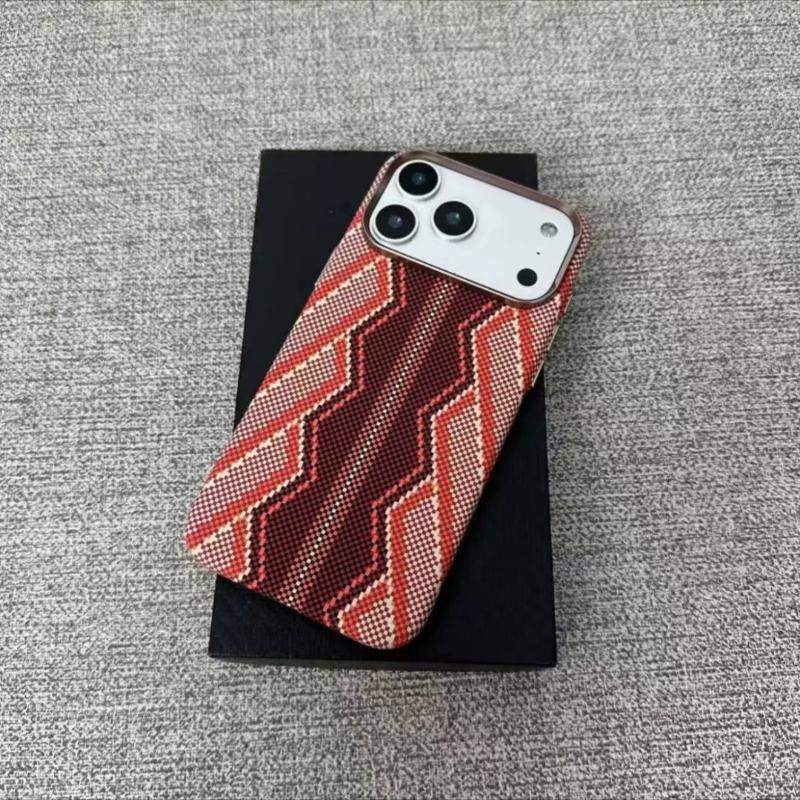 High Quality Carbon Fiber Pattern for Magsafe Phone Case for IPhone 17 Pro Max 16 15 Pro Magnetic Charge Anti-drop Protect Cover
