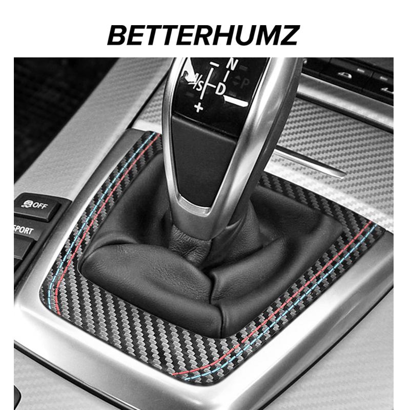 Made of Alcantara For BMW Z4 E89 2009-2016 Gear Shifter Panel Trim Frame Performance Sticker Car Interior Tuning Accessories