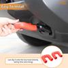 Aunginsy Front Bumper Tow Hook Covers Compatible with Nissan Frontier 2022-2025 Pickup Front Bumper Tow Trailer Hitch Receiver Cover Towing Hitch