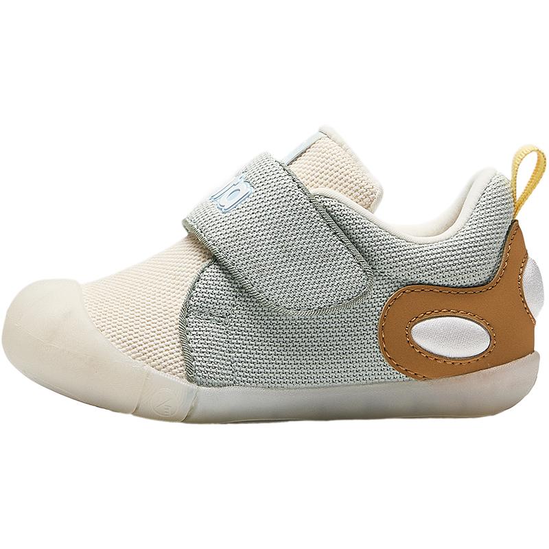 Anta Kids Little Divine Beast Comfortable Non-Slip Low-Top Walking Shoes Baby Shoes White Green 312440002-2