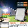 MAGOKORO 50W LED Floodlight, IP66 Waterproof, 6500LM (500W Equivalent), Daylight White, Energy-Saving, High Brightness, Lightweight, 120° Wide