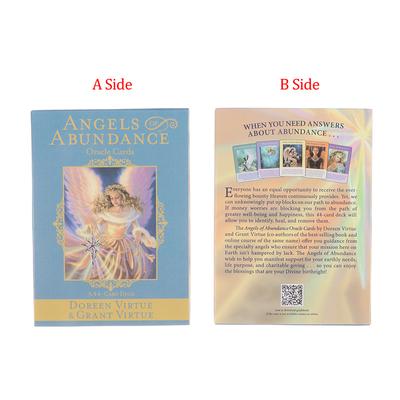 Angels Of Abundance Oracle Cards Tarot Card Party Prophecy Divination Joc de masă