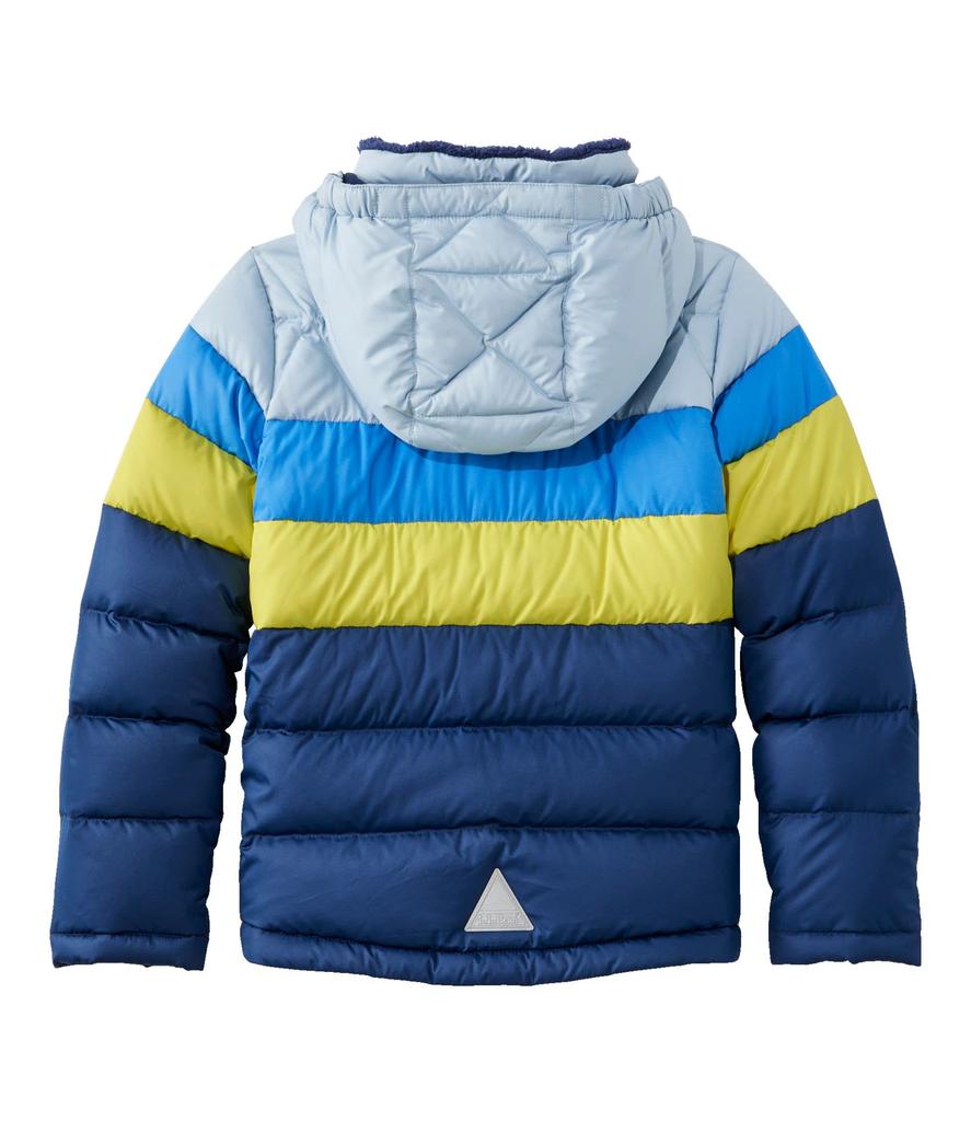 Down Color Big Size Warm 1000136609 L.L.Bean Kids' L.L.Bean Jacket, Block, Kids, 8, Teal, Green,