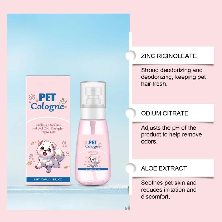 Freshness Scent Pet Odor Neutralizers Sprays 100ml Spritz for Household Use Plant Extracts Sprays Spritz