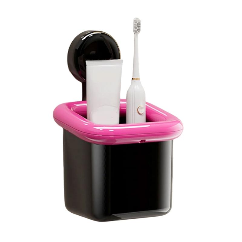 

Advanced Suction Toothbrush Holder Storage Stand Detachable Multifunctional Bathroom Organizers with Suction Cup