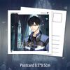 Xiao Yi Love Badge Keychain Set: Laser Ticket, Postcard, Bookmark - Fan-Made Anime Collectibles