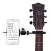 Folk Electric Bass Guitar Phone Holder with Capo and Music Score Clip