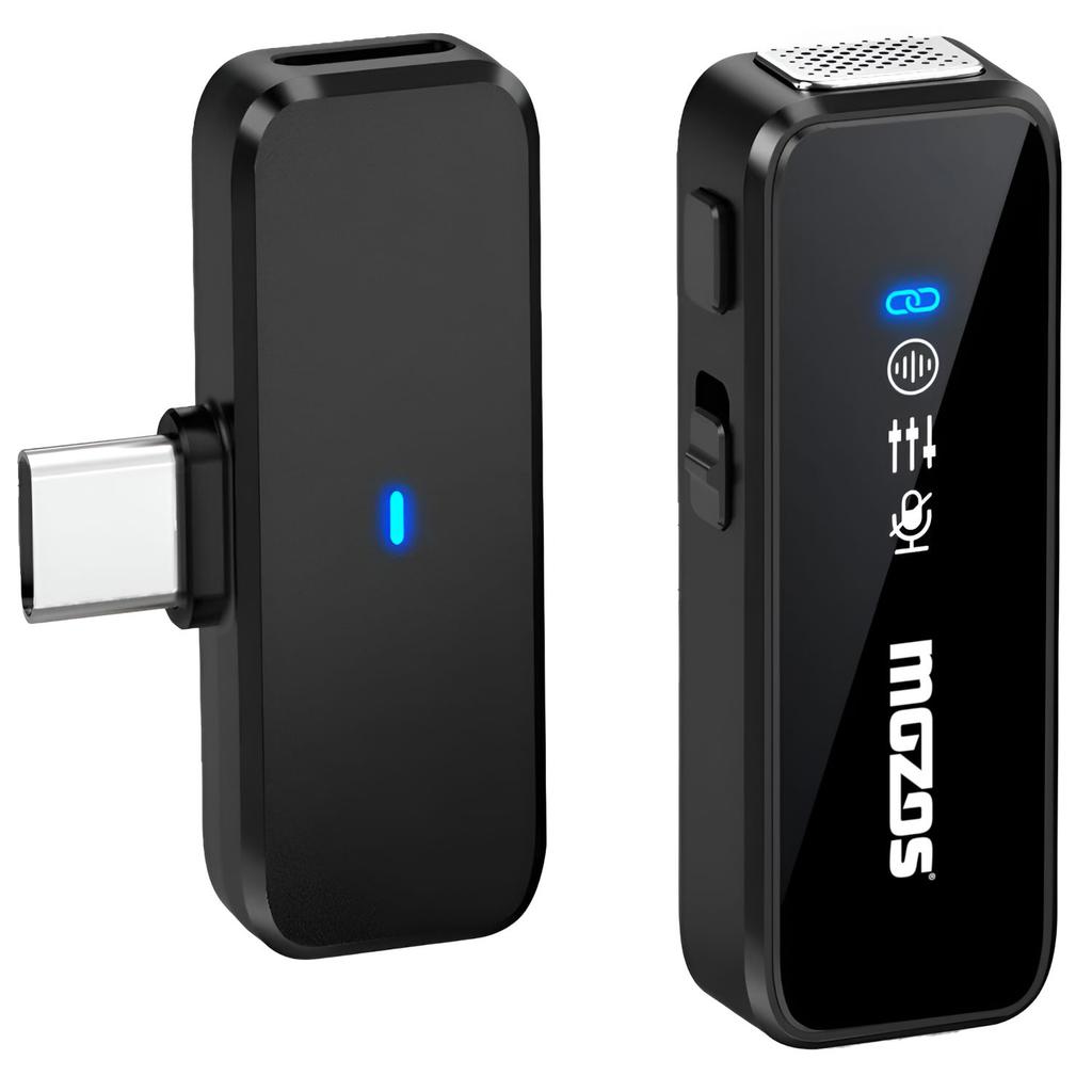 Mozos Mx2-Single 2.4 Ghz Wireless Microphone For Phone