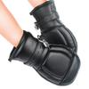 Unisex Sexy Lederhandschuhe Puppy Play Hundepfotenabdruck Gepolsterter Fausthandschuh Erwachsenenspiele Bondage Fetisch Rollenspiel Sexspielzeug für Frauen