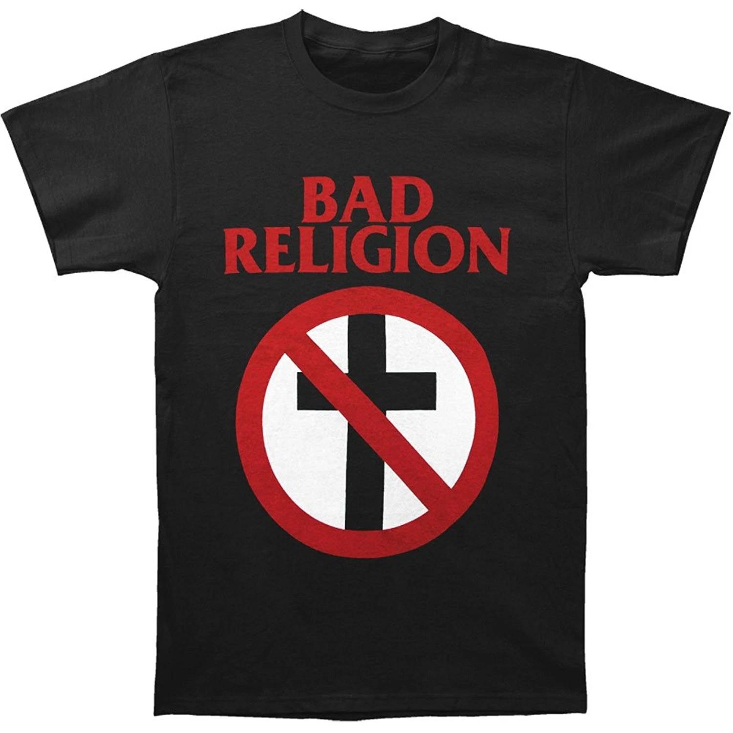 Authentic Bad Religion Classic Cross Buster T-Shirt S NEW L