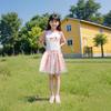 Girls' Butterfly Puffy Skirt 2025 Summer Children's Net Tulle Princess Skirt