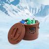 Commercial Insulated Food Carrier, 30 Liter Capacity Soup Warmer And Cooler Bucket For Hot Cold Foods Storage And Transport