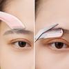 Eyebrow Trimmer Scissors with Comb Stainless Steel Non-Slip Precision Eyebrow Razor Men Women Brow Hair Removal Grooming Tool
