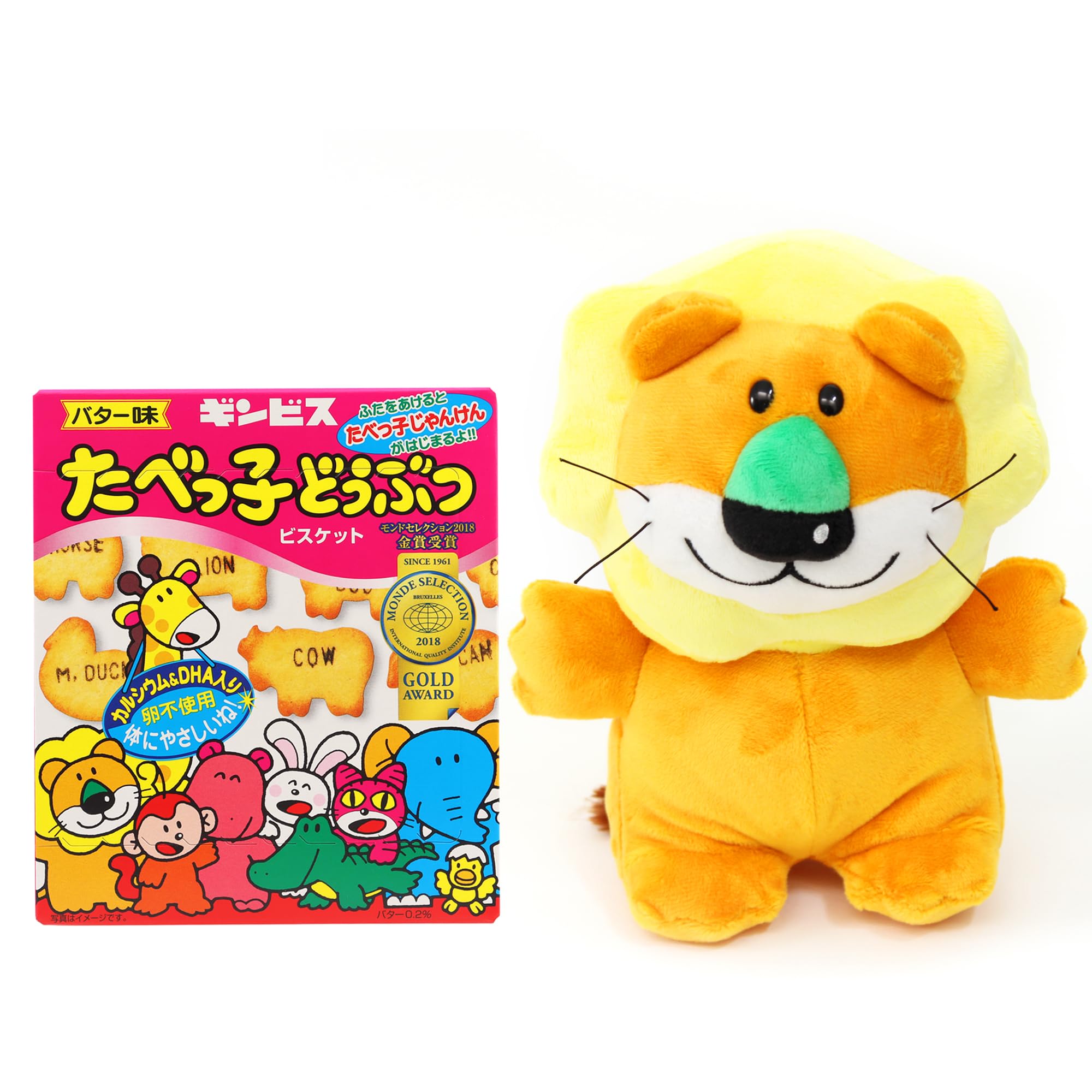 

Tabekko со вкусом животного масла 63 г x 10 штук и набор мягких игрушек в виде льва