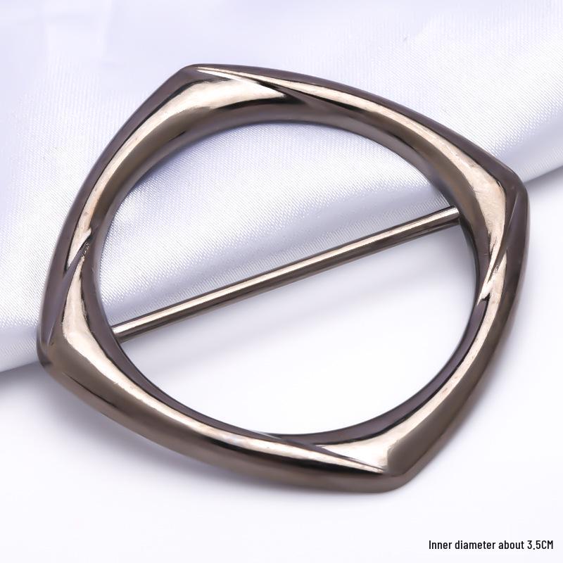 

Металлическое кольцо с надписью «Японское слово» для шарфа и пряжки для рубашки