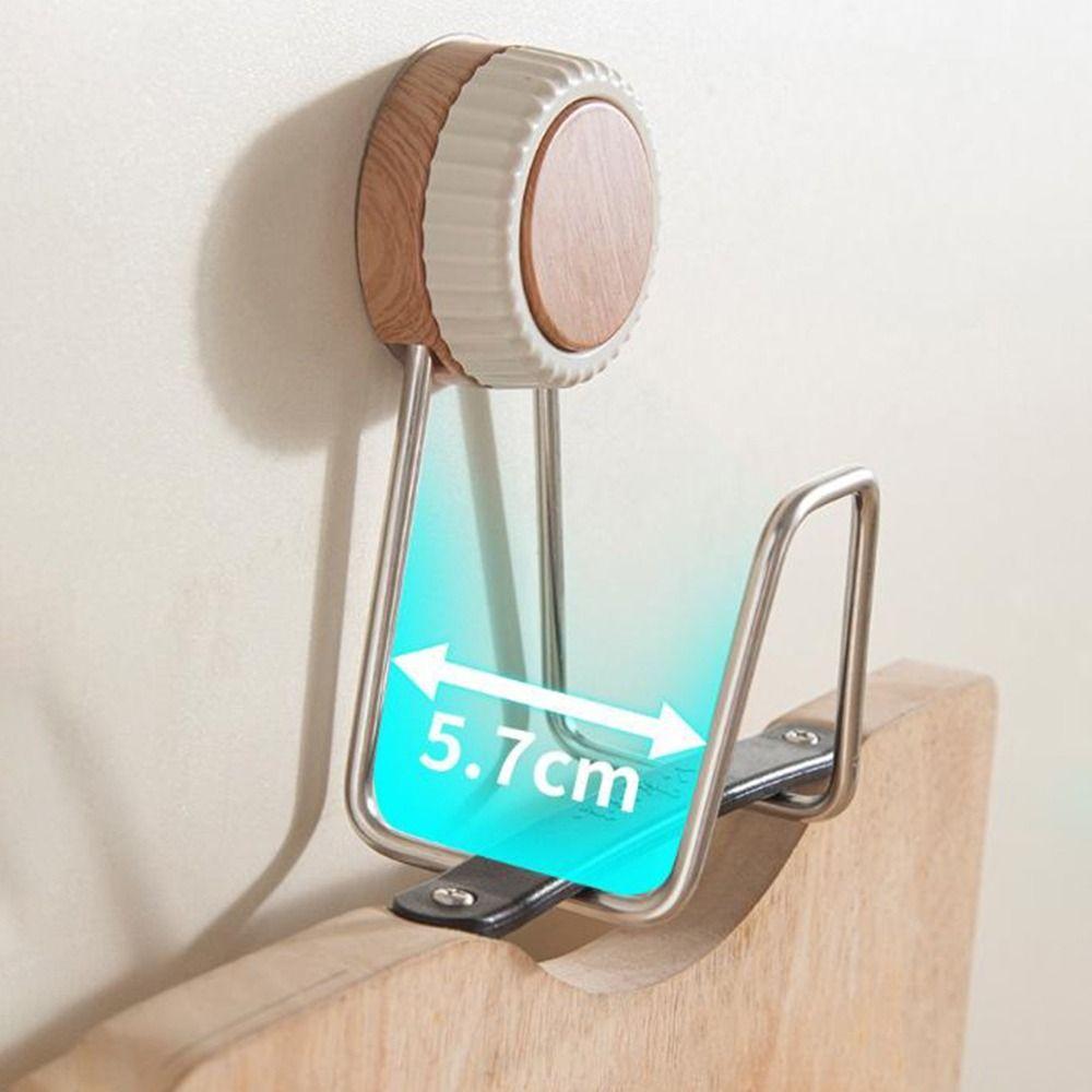 Stainless Steel Suction Cup Cutting Board Holder Rustproof Space Saving Pot Lid Storage Rack Moisture-proof