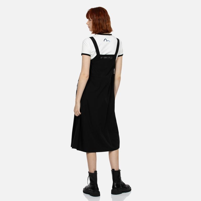 Fukujin Evisu Kuro Ss24 Mirror Print Fashion Style Suspended Dress Women Dresses 2ESGNW4DR6033FFSN