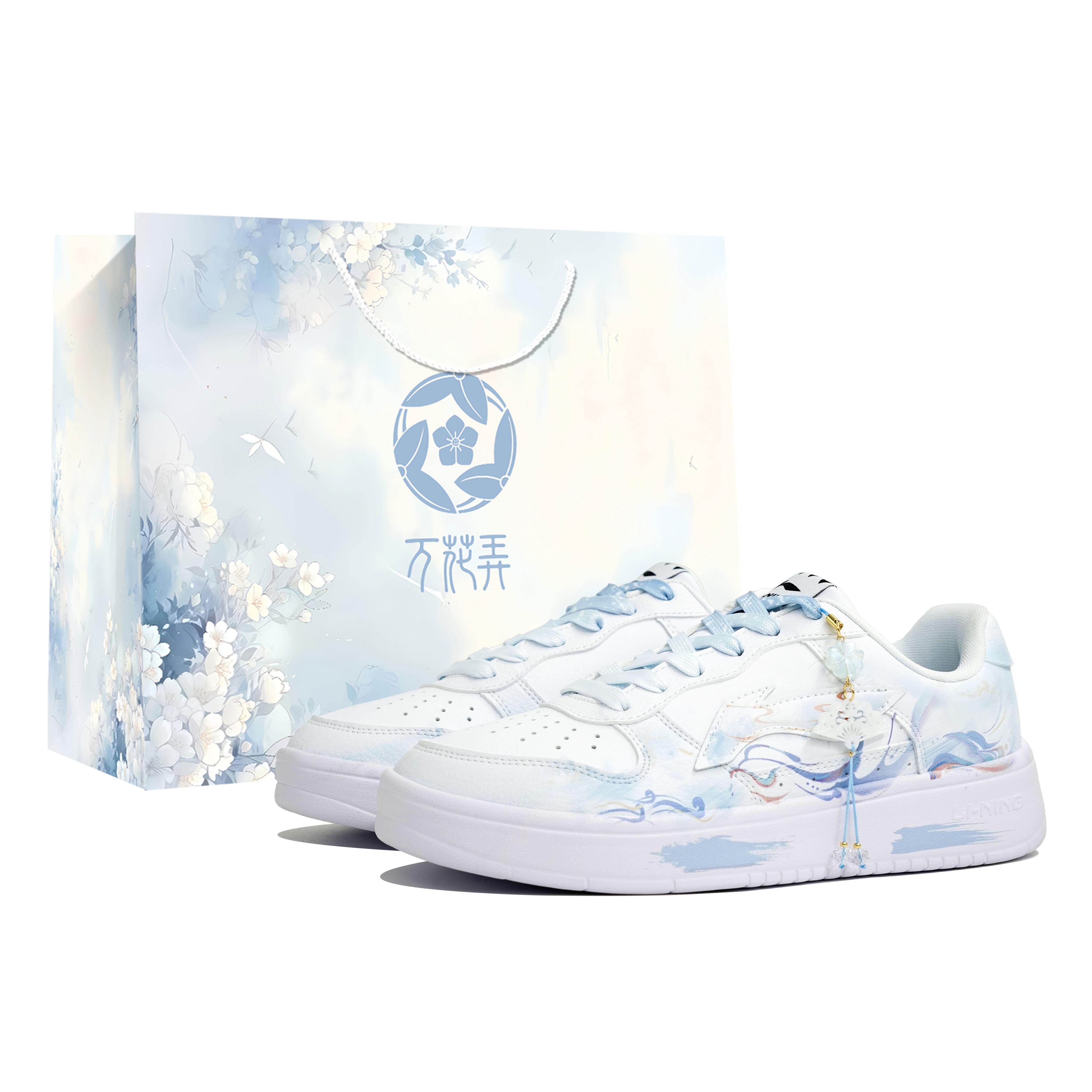 

Li Ning Kaleidoscope на плавучей лодке, Цвет «Белая луна в тумане», Сумка для покупок, Износостойкие низкие кеды для скейтборда, Унисекс AGCS419-1(Team113-S-BOX) 43