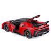Bburago 1/24 Scale Ferrari SF90 XX Stradale Red / Diecast Model Car, Finished Product, 18-26032 RD