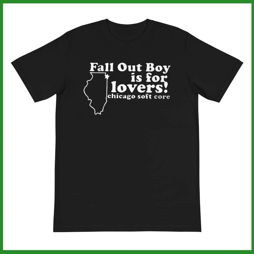 Fall Out Boy Is For Lovers Cotton T-shirt Short Sleeve Size S-4XL Unisex T-Shirt M