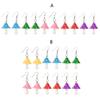 Fashion Resin Mushroom Earrings 5/6 Pairs Personality Simulation Mushroom Drop Earrings Funny Jewelry Gift for Friends
