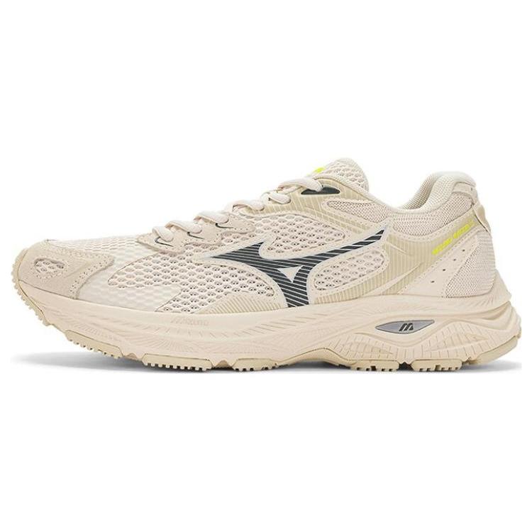 

Mizuno Racer S Slip Resistant Abrasion Resistant Low top Running Shoes Unisex Ecru D1GH223511 37