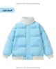 Winter Stand Collar Cotton Padded Jacket - Couple's Warm, Trendy, Versatile Bread Jacket