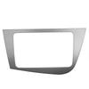 Double 2 Din Fascia For Seat Leon LHD Radio GPS Stereo Radio Panel Dash Mounting Installation Trim Kit Face Frame Bezel