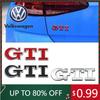 2026 Hot For VOLKSWAGEN VW For Volkswagen VW Golf 4 5 6 7 8 Passat Jetta Polo Touareg GTD GLI Touran Metal Car GTI Logo Rear Tru