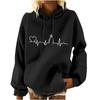 Zip Up Hoodie Women Oversized Sweatshirt With Pocket Hooded Long Sleeve Jackets