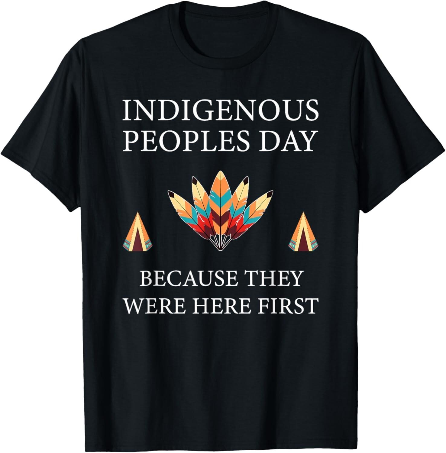 Indigenous Peoples Day Not Columbus Day Tee Gift Unisex T-Shirt S разноцветный