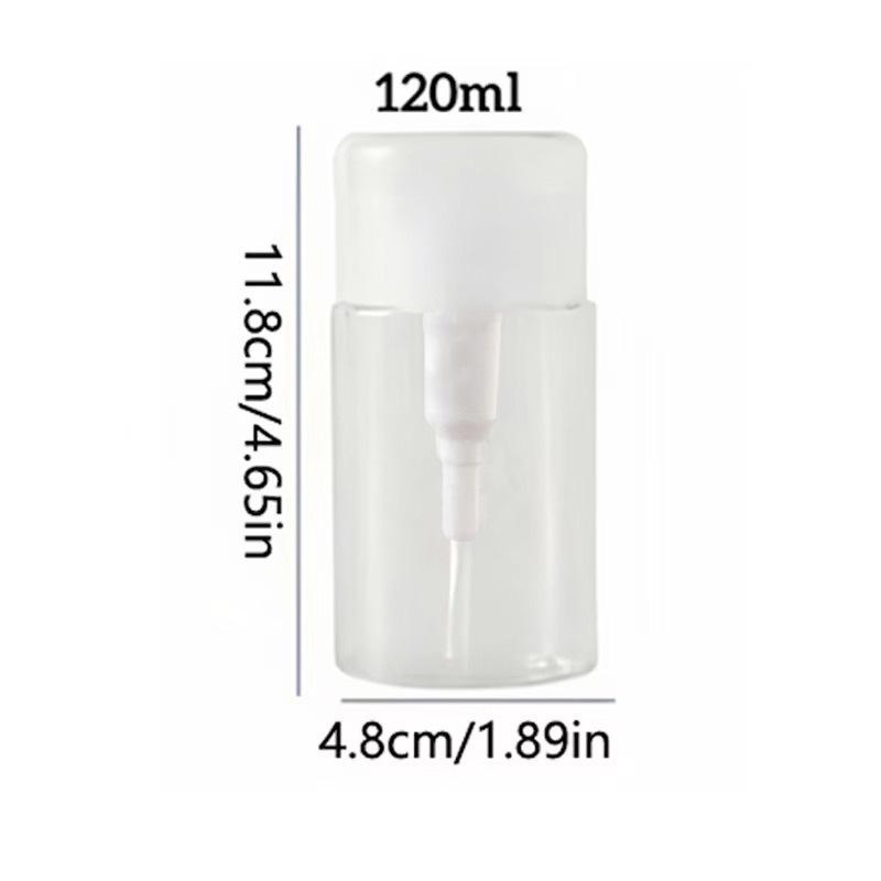 Press-Type Makeup Remover Dispenser - Large, Portable Toner Bottle