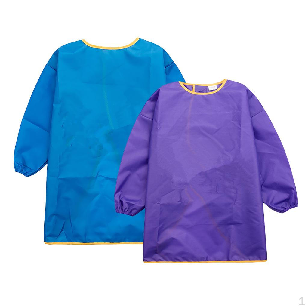 

Детский фартук с длинным рукавом для рисования, водонепроницаемый, для +, как описано