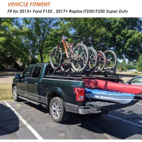 4 Pack Retractable Truck Bed Tie Down Anchors Compatible With 2015-23 Ford F-150/2017- Ford F250 F350 Super Duty&Ford Raptor