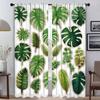Green Plant Turtle Back Bamboo Window Curtain for Room 2 Panel Curtains for Bedroom Halloween Decoration Partition Shades Living