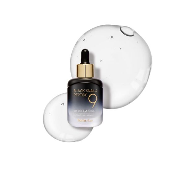 

Farmstay Black Snail & Peptide 9 Perfect Ampoule Anti-Aging & Firming Skin Care 35ml