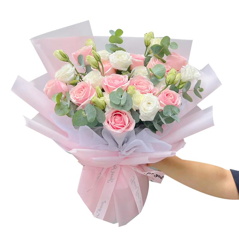 10Pcs 65x50cm Flower Wrapping Tissue Paper Wedding Event Party Flower Bouquet Gift Wrapping Paper Decoration Packaging DIY Craft