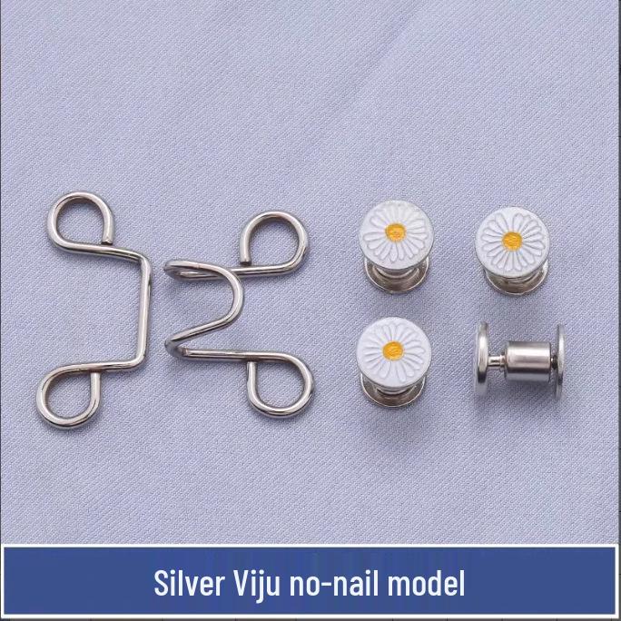 Verstellbare Unsichtbare Taillenformende Jeansknöpfe für Perfekte Passform und Sichere Änderung