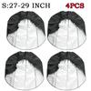 4PCS 27-32 Inch Car Tires Storage Bag Wheel Tire Covers Case Vehicle Wheel Protector for RV Truck Car Camper Trailer Wheel Cover