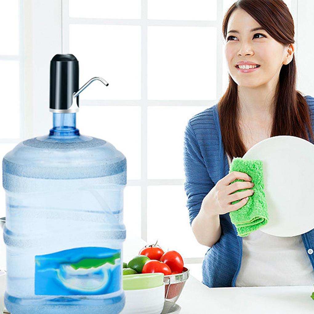 Elektrischer Schalter für den Innen- und Außenbereich, USB, automatischer Wasserflaschen-Pumpenspender