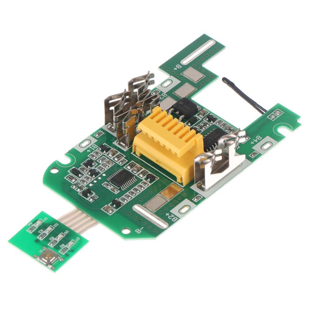 18V Lithium Battery Charging Board PCB Circuit Board Electronic Components Horizontal Lamp Protection Board for Makita