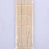1piece simple white sushi tool bamboo woven sushi curtain suitable for kitchen and restaurant