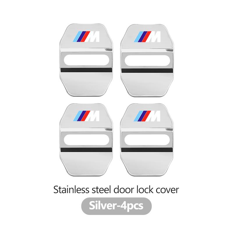 Car Door Lock Buckle Protector Cover Anti-scratch Protection Case For BMW 1 3 5 7 Series M F01 F20 F10 F13 E52 E53 E60 E93