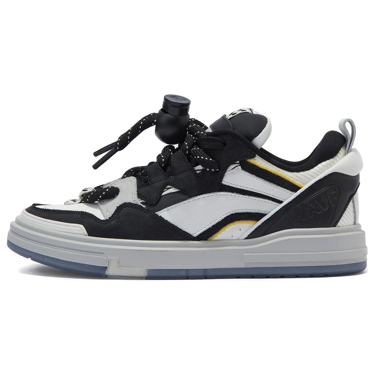 

Li Ning Swag Удобные Мягкие Эластичные Нескользящие Износостойкие Низкие Кеды-хлебцы с фиксацией-тыквой Мужские кроссовки Черные AECT053-3 41⅔