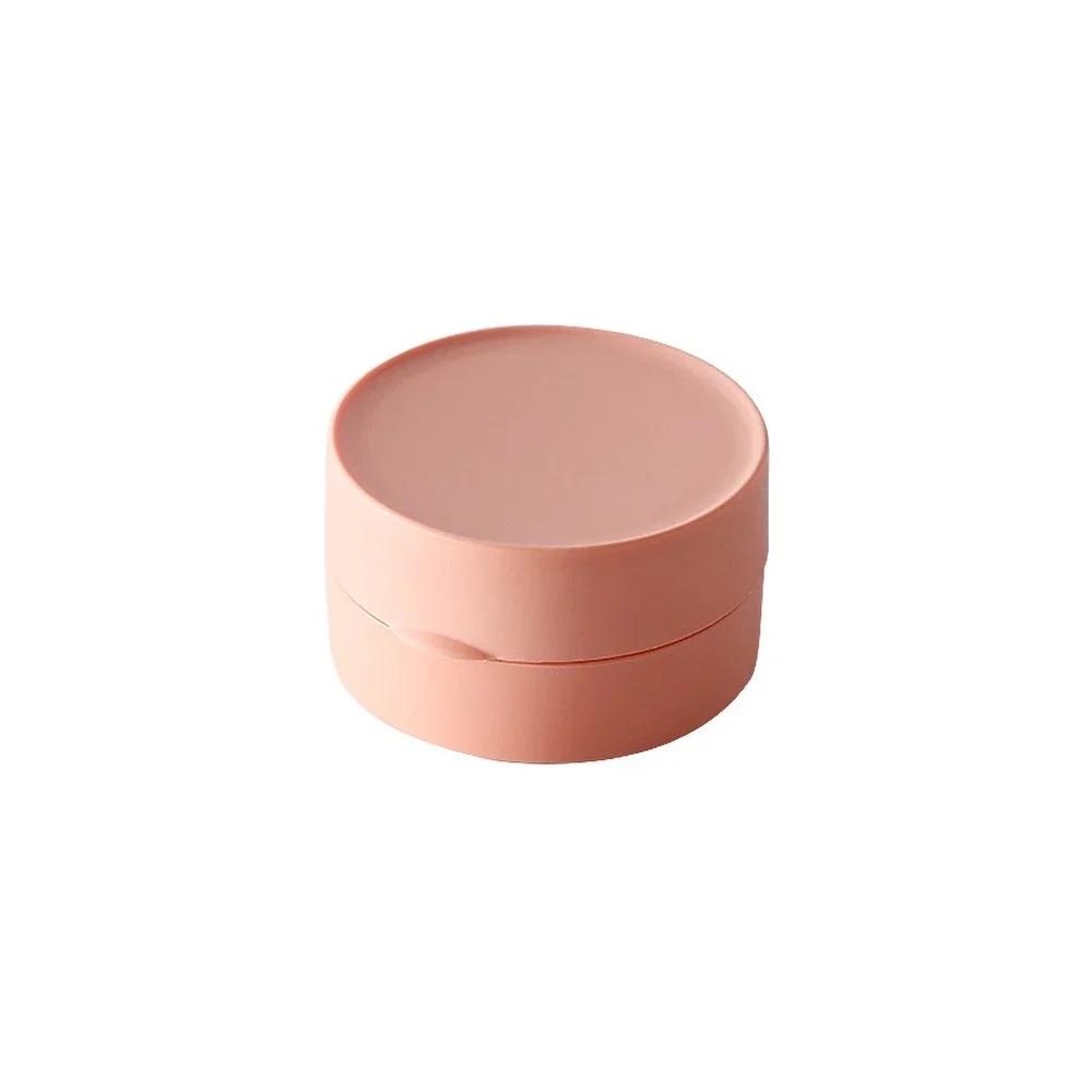 Portable Soap Dishes Tray with Lid, Waterproof Sealed Soap Container, Travel Storage Box, Round Soap Holder, Bathroom Gadgets