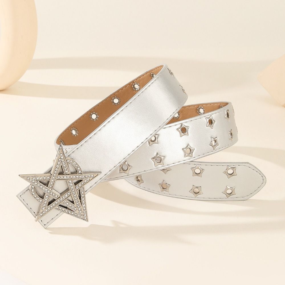 Pu Leather Punk Style Belt Vintage Women's Waist Belt Fashion Jeans Belt  Spicy Girls