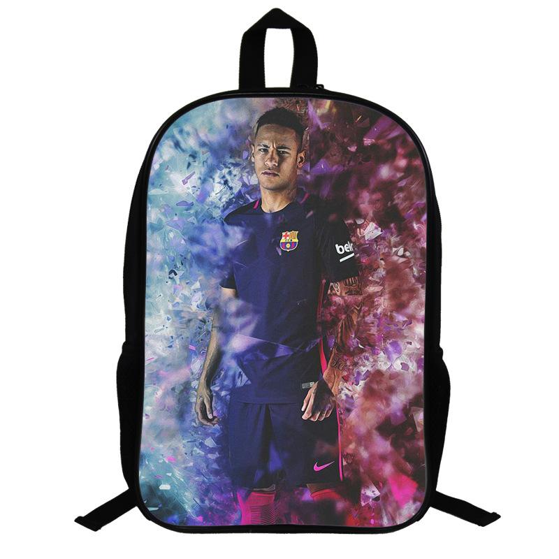 3D Digital Printing Student Schoolbag Single-Layer Full-Color Sports Backpack